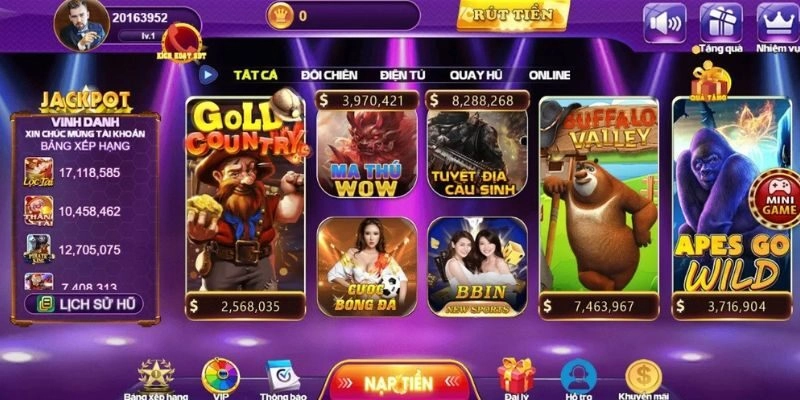 Tải 68 game bài nhanh trên điện thoại